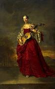 Adolf Von Meckel Portrait of Caroline Darcy Spain oil painting artist
